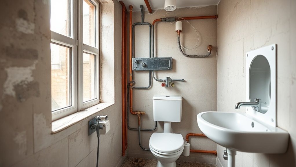 Bathroom Plumbing and Electrics in Brixton